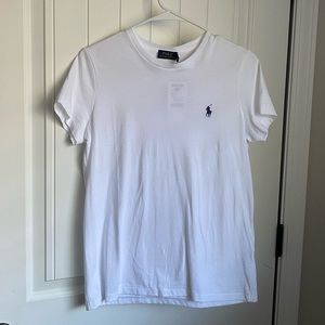 Ralph Lauren White Polo Short Sleeve
